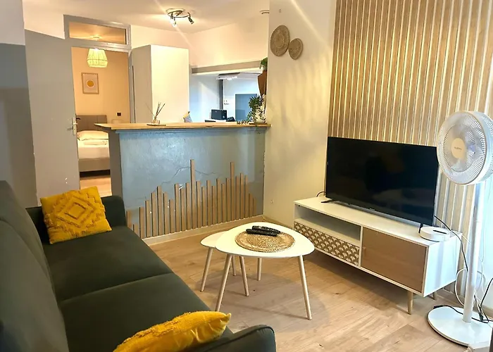 Le Noka - Central, 1chambre, Transports Апартаменты Монпелье